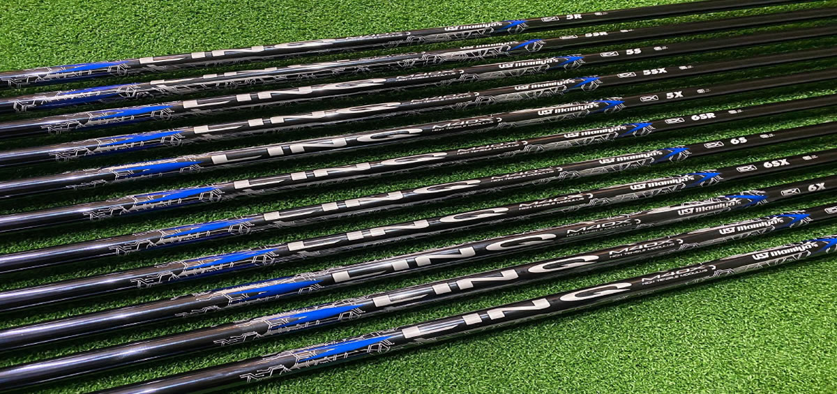 UST mamiya 新作シャフト「LINQ BLUE EX」